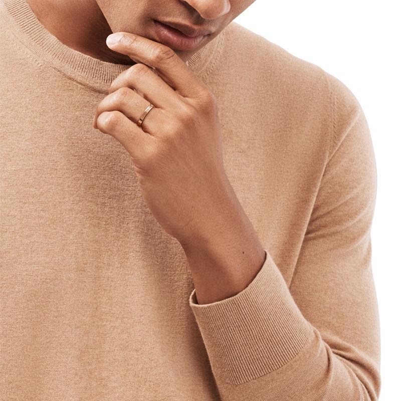 Tiffany & Co. T&CO.® Alianza en oro rosa con un diamante Envío gratis