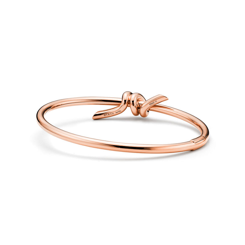 Tiffany & Co. Tiffany Knot Brazalete Wire de oro rosa Solo hoy