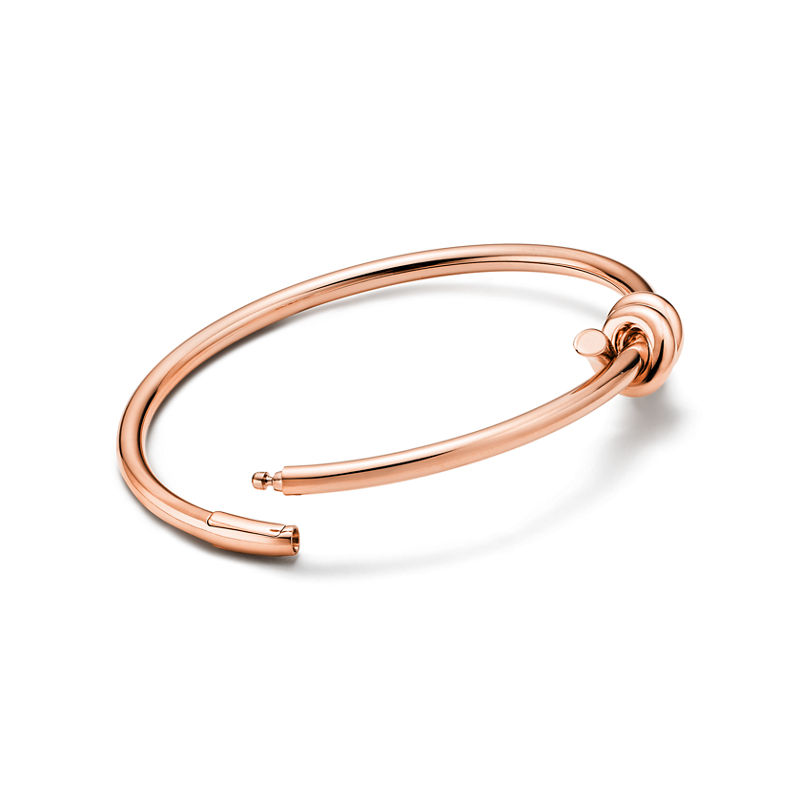 Tiffany & Co. Tiffany Knot Brazalete Wire de oro rosa Solo hoy
