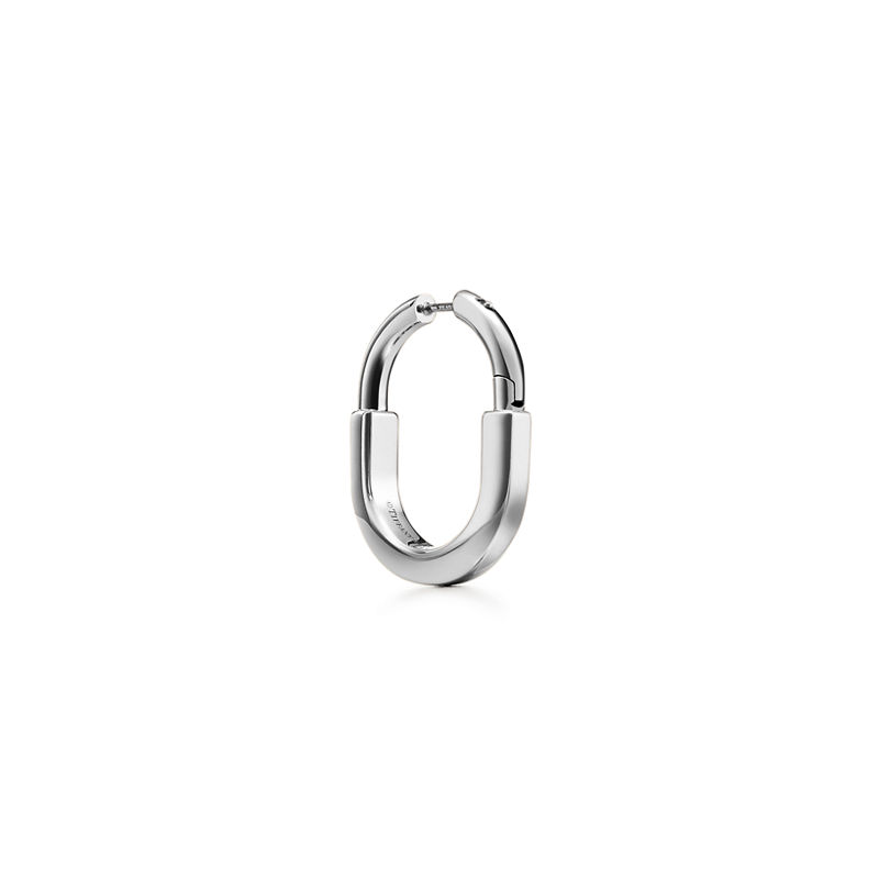 Tiffany & Co. Tiffany Lock Pendientes en oro blanco tamaño mediano Precios de Black Friday