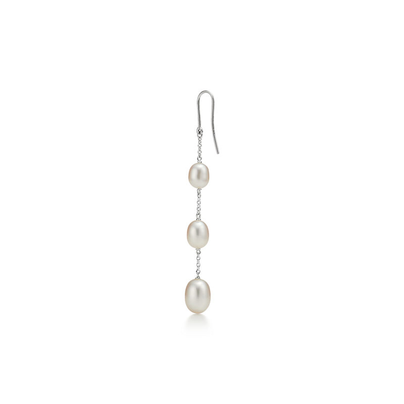 Tiffany & Co. Elsa Peretti® pendientes de cadena Pearls by the Yard™ Descuentos del mes
