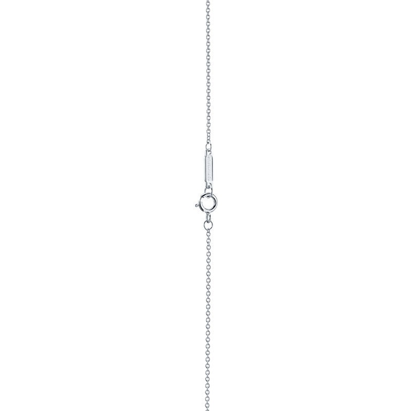 Tiffany & Co. Tiffany T Colgante Smile de oro blanco con diamantes tamaño pequeño Rebajas online