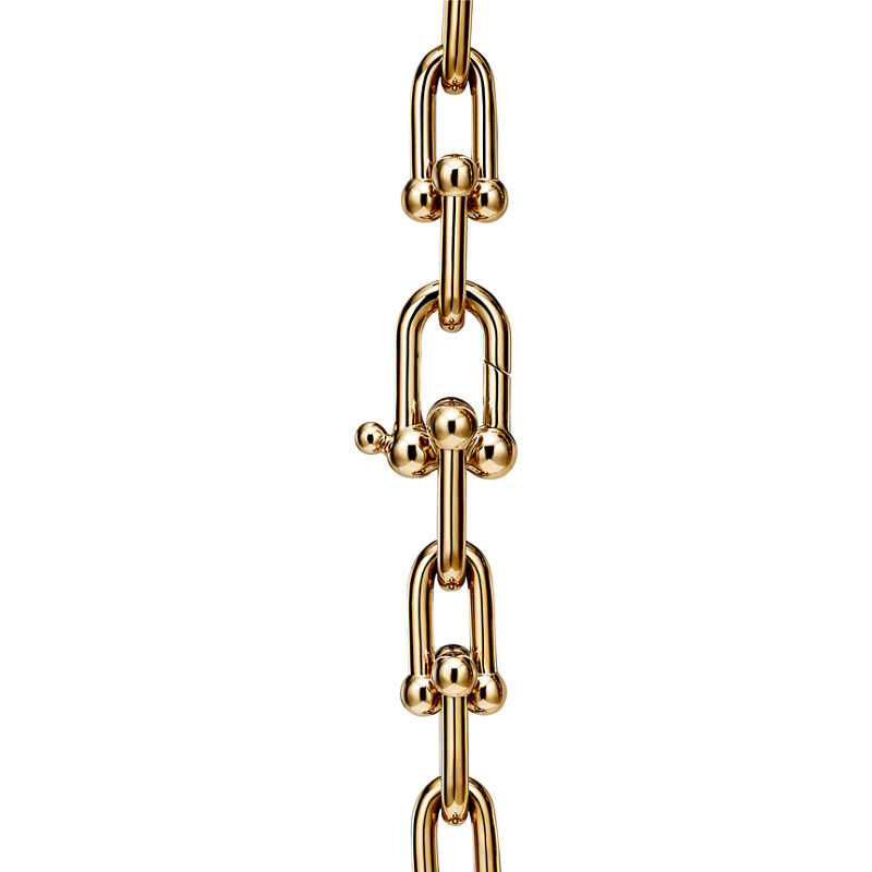 Tiffany & Co. Tiffany HardWear Collar de eslabones medianos de oro amarillo Solo queda un día