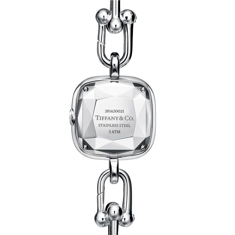 Tiffany & Co. Tiffany HardWear Reloj en plata de ley y acero con diamantes Liquidación