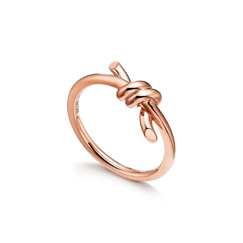 Tiffany & Co. Tiffany Knot Anillo en oro rosa Ofertas especiales