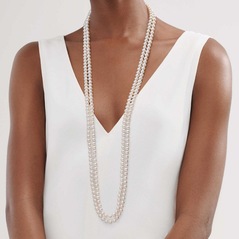 Tiffany & Co. Ziegfeld Collection Collar de perlas Devoluciones gratuitas