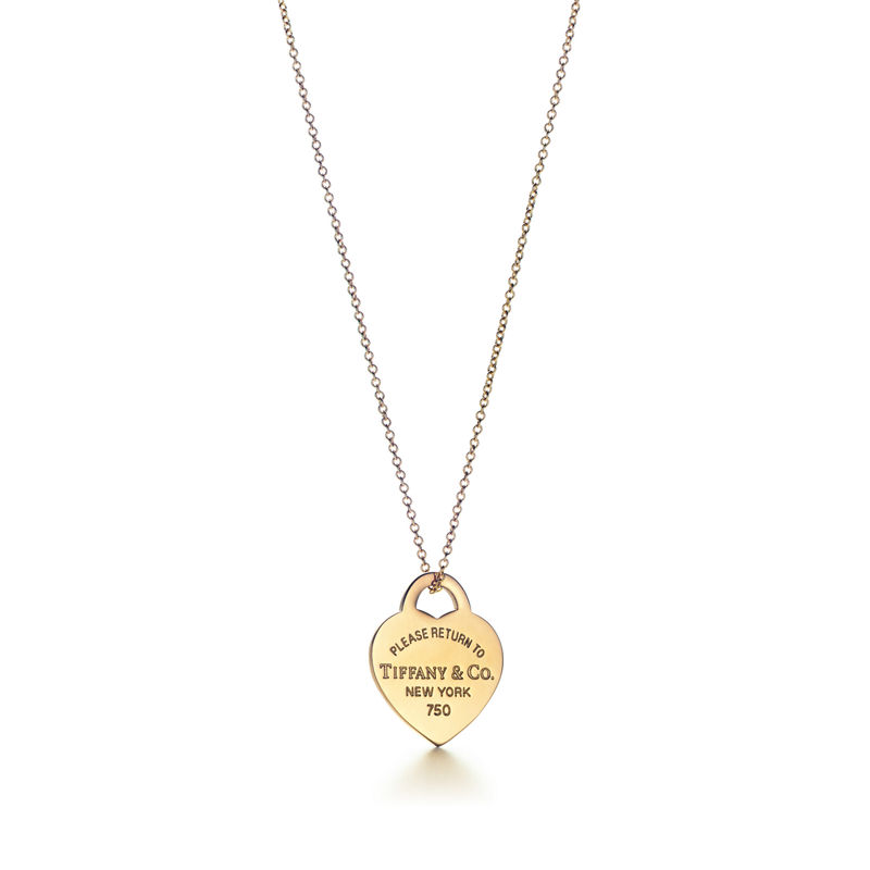 Tiffany & Co. Return to Tiffany™ Colgante de insignia de corazón en oro amarillo