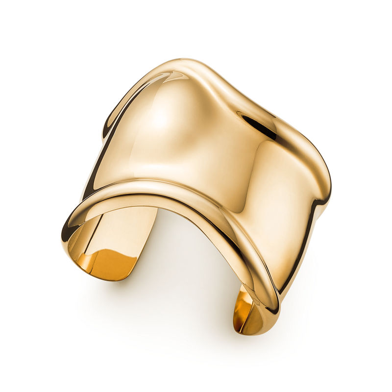 Tiffany & Co. Elsa Peretti® Brazalete Bone mediano en oro de 18 quilates En oferta