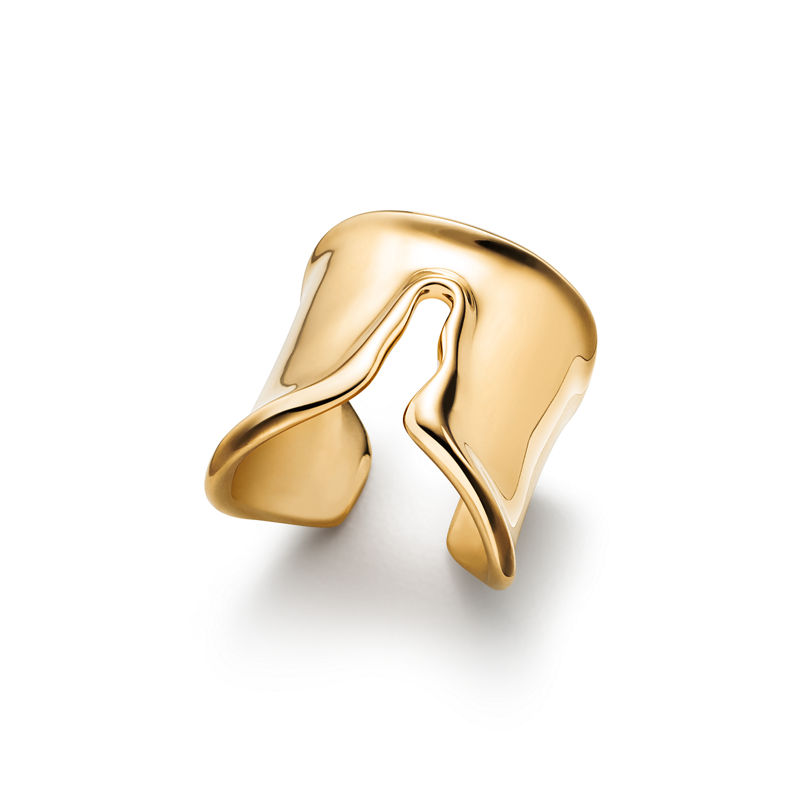 Tiffany & Co. Elsa Peretti® Anillo Split de oro amarillo Gran oferta