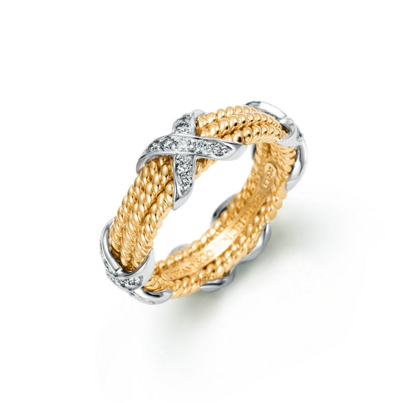 Tiffany & Co. Tiffany & Co. Schlumberger anillo Rope Three-row X Los más vendidos