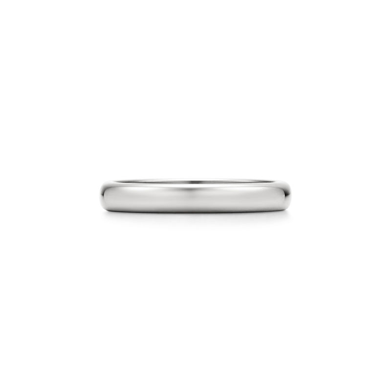 Tiffany & Co. Tiffany Forever Alianza de boda en platino 3 mm de ancho