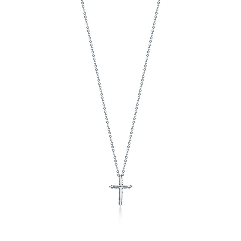Tiffany & Co. Colgante de cruz Oferta exclusiva