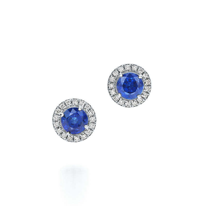 Tiffany & Co. Tiffany Soleste pendientes con zafiros y diamantes