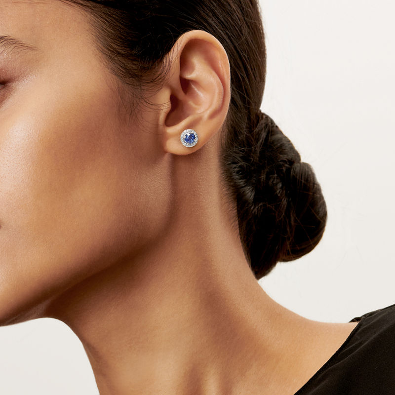 Tiffany & Co. Tiffany Soleste pendientes con zafiros y diamantes Ofertas especiales