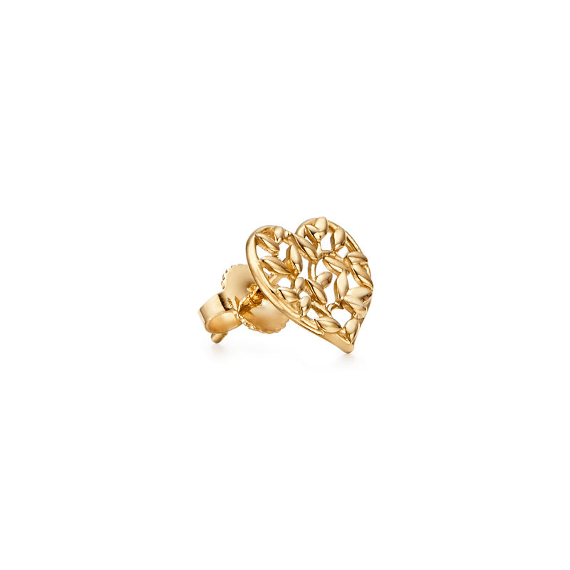 Tiffany & Co. Paloma Picasso® pendientes en forma de corazón Olive Leaf Solo hoy