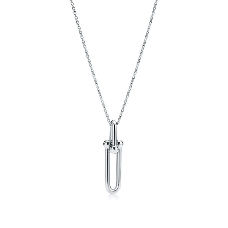 Tiffany & Co. Tiffany HardWear Colgante con eslabón alargado de plata de ley