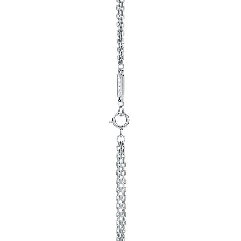 Tiffany & Co. Tiffany HardWear Colgante de eslabones dobles grandes de plata de ley Ofertas de temporada