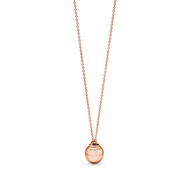 Tiffany & Co. Tiffany HardWear Colgante de esfera en oro rosa 12 75 mm Precio ultrabajo
