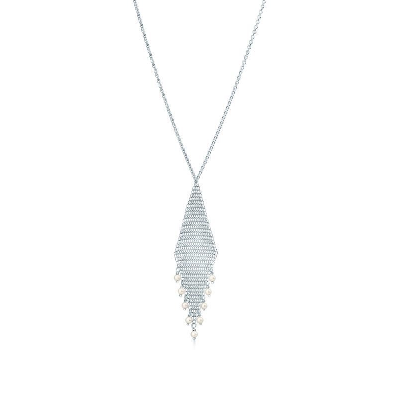 Tiffany & Co. Elsa Peretti® colgante con flecos Mesh