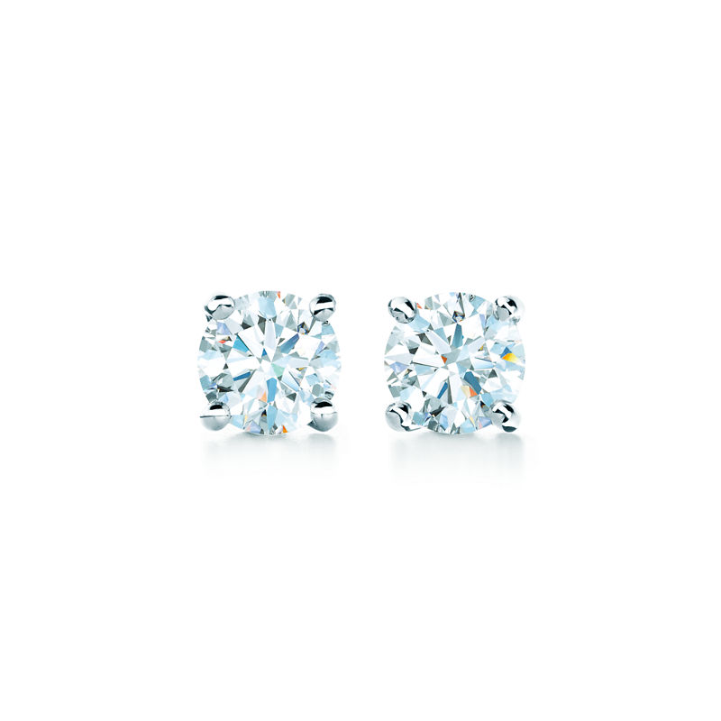 Tiffany & Co. Tiffany Solitaire Pendientes de diamantes