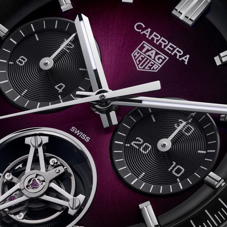 TAG Heuer TAG Heuer Carrera Chronograph Tourbillon Automático 42 mm Acero CBS5017.FC6605 Envío internacional gratuito
