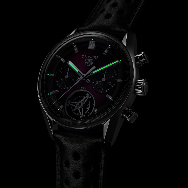 TAG Heuer TAG Heuer Carrera Chronograph Tourbillon Automático 42 mm Acero CBS5017.FC6605 Envío internacional gratuito