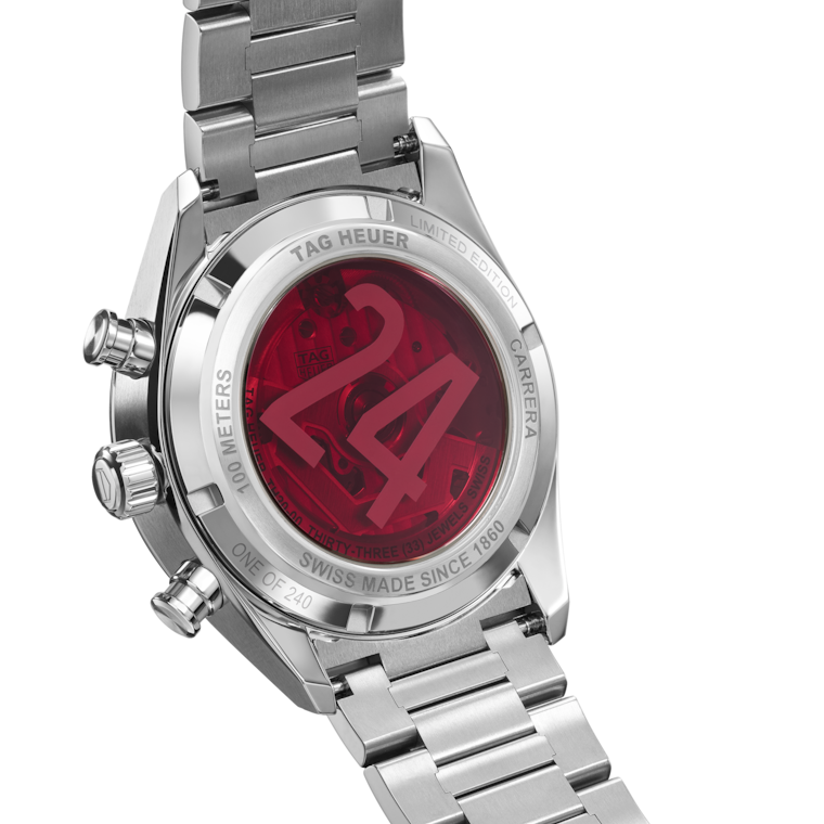 TAG Heuer TAG Heuer Carrera Chronograph Japan Limited Edition Automático 42 mm Acero CBN201M.EA0016 Tienda de fábrica