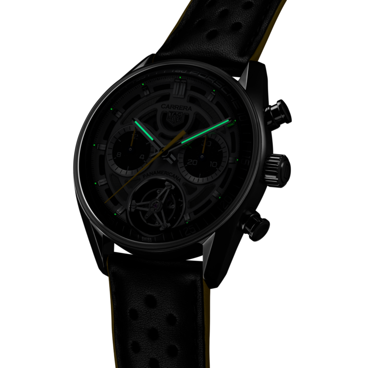 TAG Heuer TAG Heuer Carrera Chronograph Tourbillon x Porsche Panamericana Automático 42 mm Acero CBS5012.FC6571 Limitado a 3 días