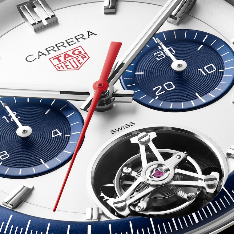 TAG Heuer TAG Heuer Carrera Chronograph Tourbillon Automático 42 mm Acero CBS5013.EB0375 Precios de Black Friday