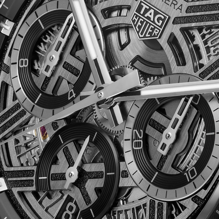TAG Heuer TAG Heuer Carrera Chronograph Extreme Sport Automático 44 mm Titanio con revestimiento DLC CBU2080.FT6272 Grandes ahorros
