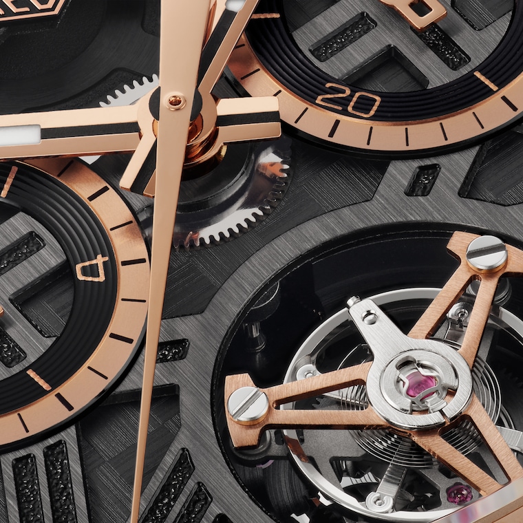 TAG Heuer TAG Heuer Carrera Chronograph Tourbillon Extreme Sport Automático 44 mm Oro y titanio CBU5050.FT6273 Rebajas de fin de temporada