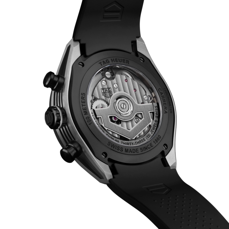 TAG Heuer TAG Heuer Carrera Chronograph Tourbillon Extreme Sport Automático 44 mm Titanio con revestimiento DLC CBU5080.FT6272 Precio ultrabajo