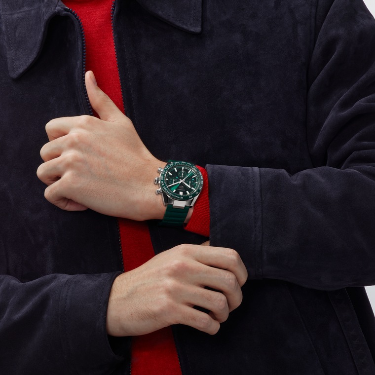 TAG Heuer TAG Heuer Carrera Chronograph Automático 44 mm Acero y cerámica CBN2A1N.FT6238 Ofertas