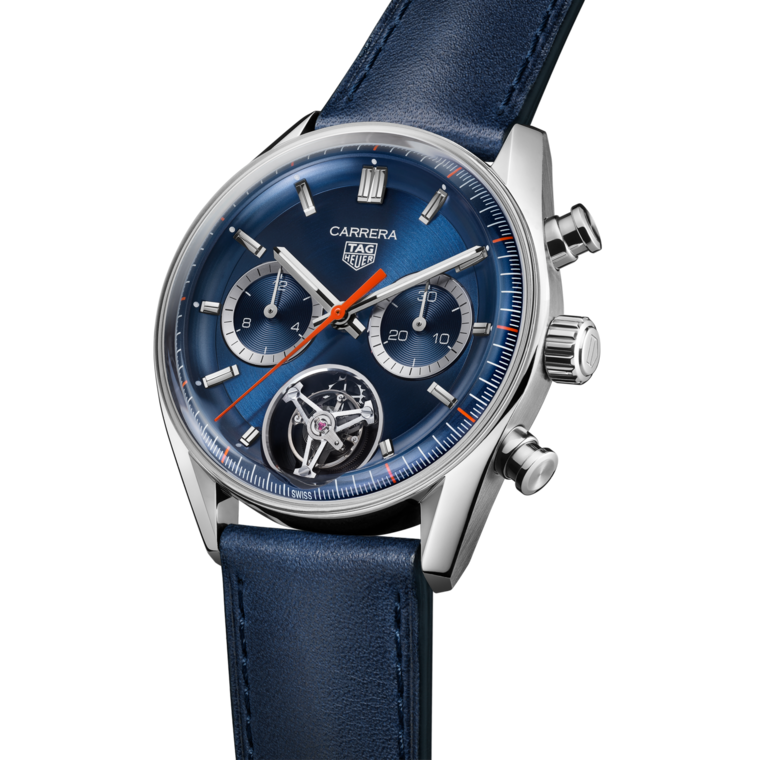 TAG Heuer TAG Heuer Carrera Chronograph Tourbillon Automático 42 mm Acero CBS5010.FC6543