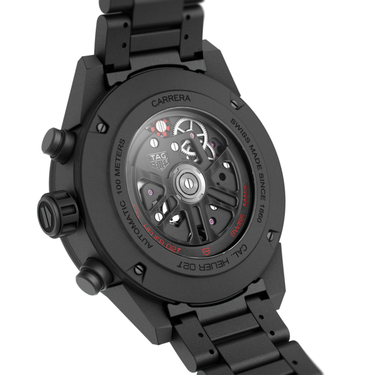 TAG Heuer TAG Heuer Carrera Chronograph Tourbillon Automático 45 mm Cerámica CAR5A90.BH0742 Tienda