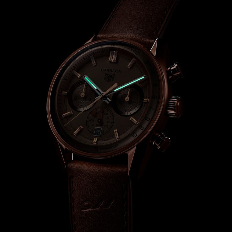 TAG Heuer TAG Heuer Carrera Chronosprint x Porsche Automático 42 mm Oro 5N CBS2040.FC8318 Rebajas top