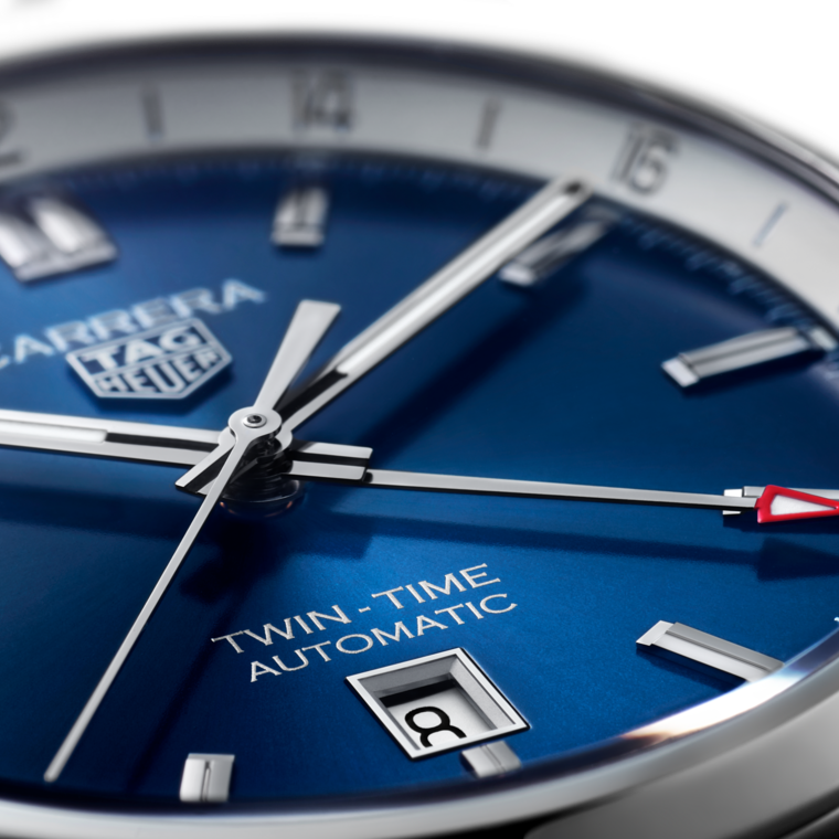 TAG Heuer TAG Heuer Carrera Twin-Time Automático 41 mm Acero WBN201A.BA0640 Liquidación