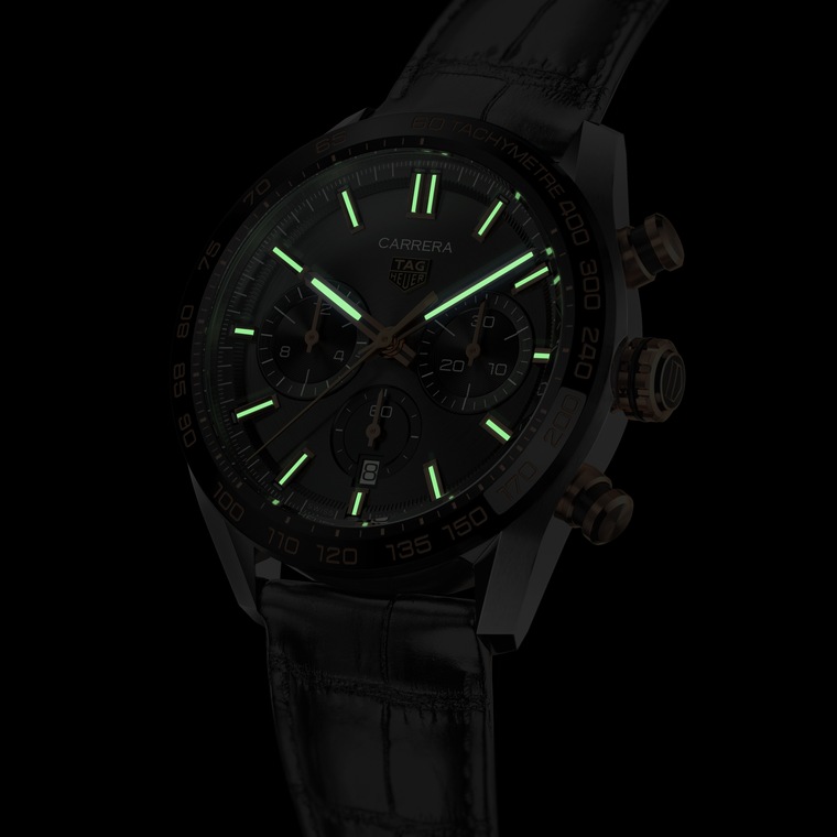 TAG Heuer TAG Heuer Carrera Chronograph Automático 44 mm Acero y oro CBN2A5A.FC6481 Ofertas de temporada