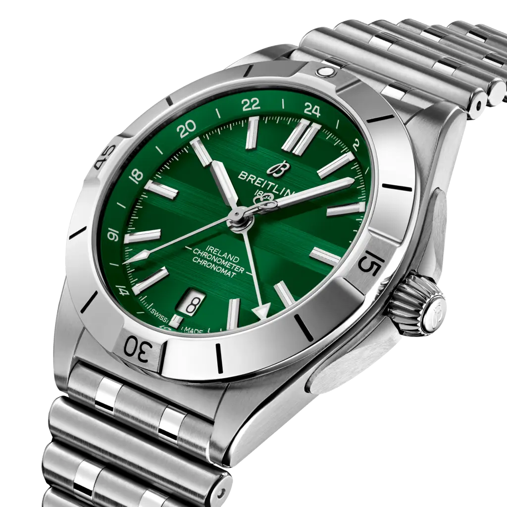 Breitling Chronomat Automatic GMT 40 Six Nations Ireland Última moda