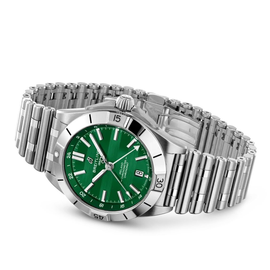 Breitling Chronomat Automatic GMT 40 Six Nations Ireland Última moda