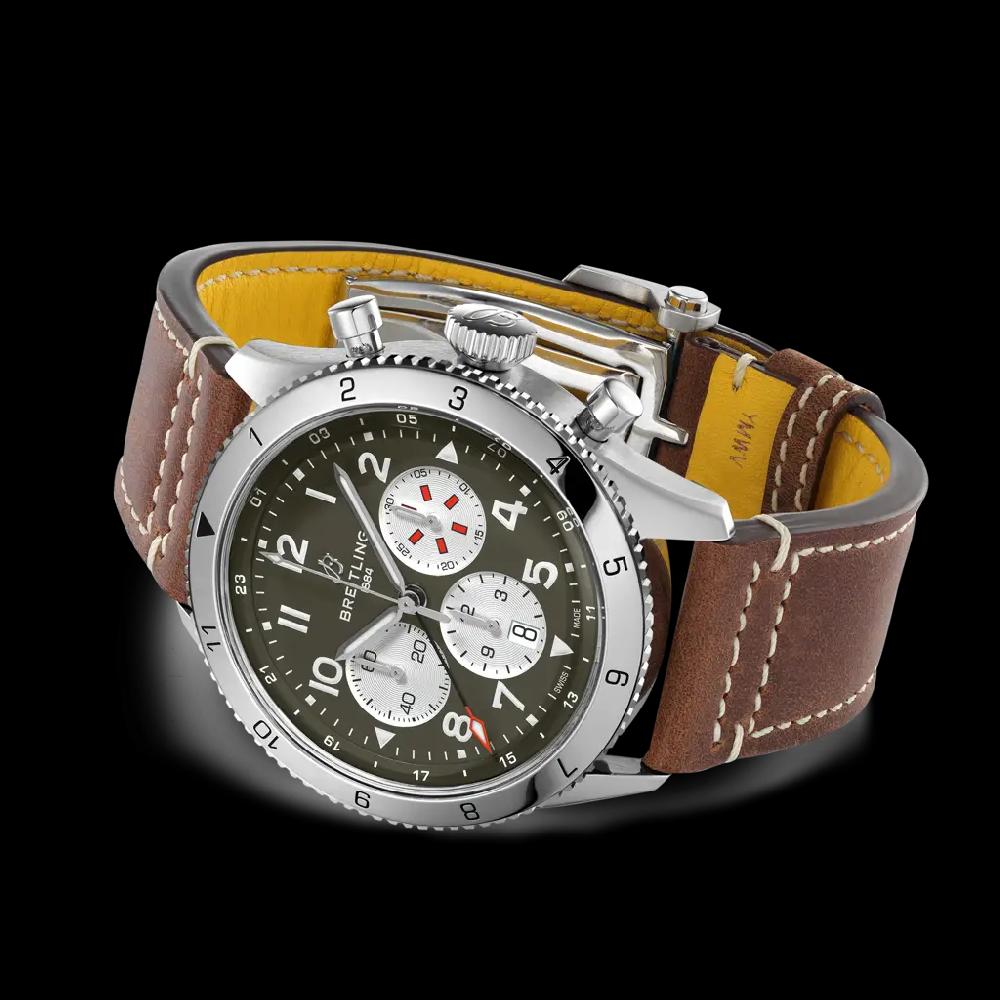 Breitling Super AVI B04 Chronograph GMT 46 Curtiss Warhawk Rebajas online