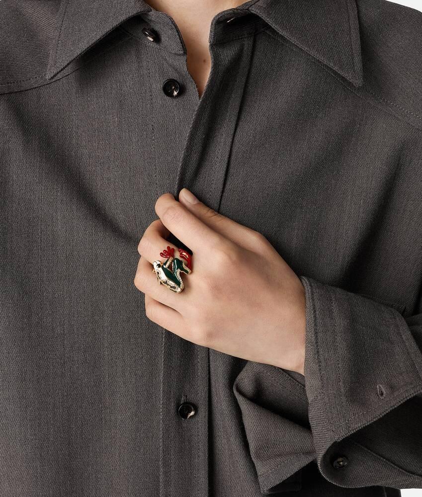 Bottega Veneta Anillo Rana Limitado a 3 días