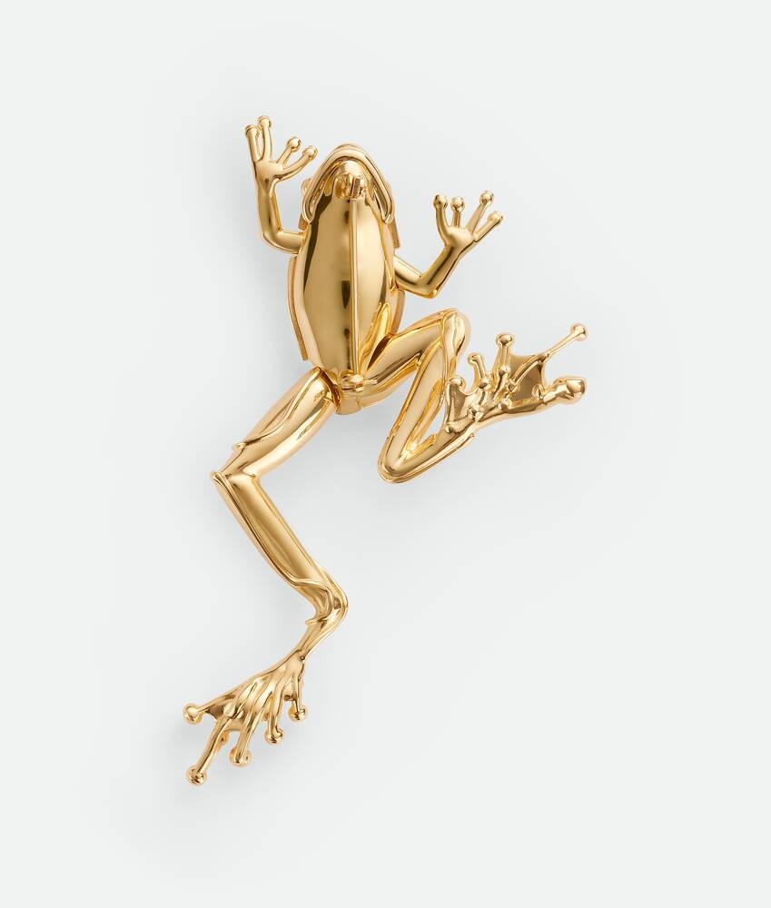 Bottega Veneta Broche Rana grande Libre de impuestos