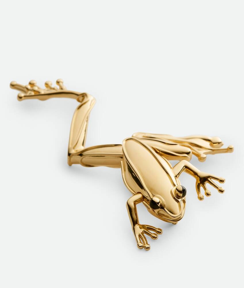 Bottega Veneta Broche Rana grande Libre de impuestos