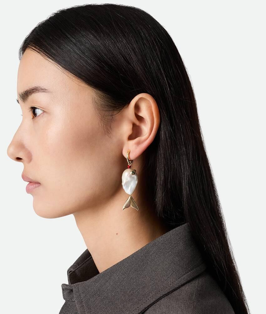 Bottega Veneta Pendientes Fish Oferta exclusiva