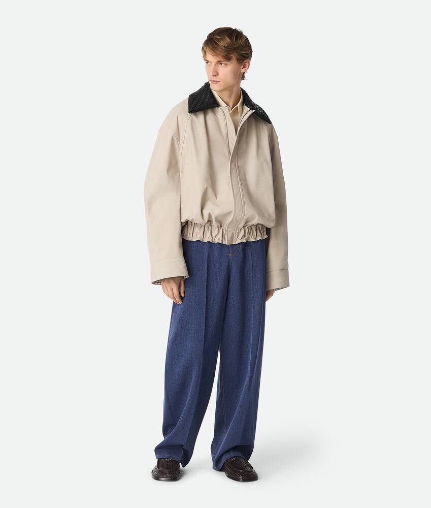 Bottega Veneta Cazadora de piel con estampado tipo chino Últimos 2 días