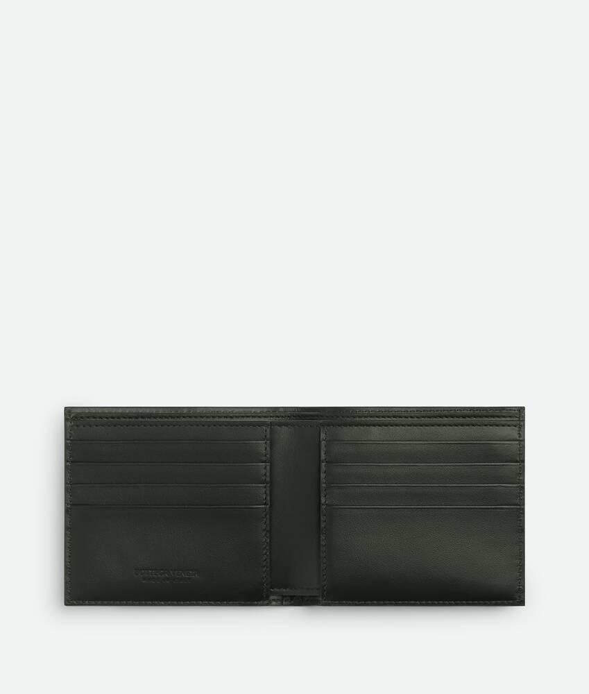 Bottega Veneta Cartera Intrecciato Diagonal Bi-Fold Tienda de fábrica