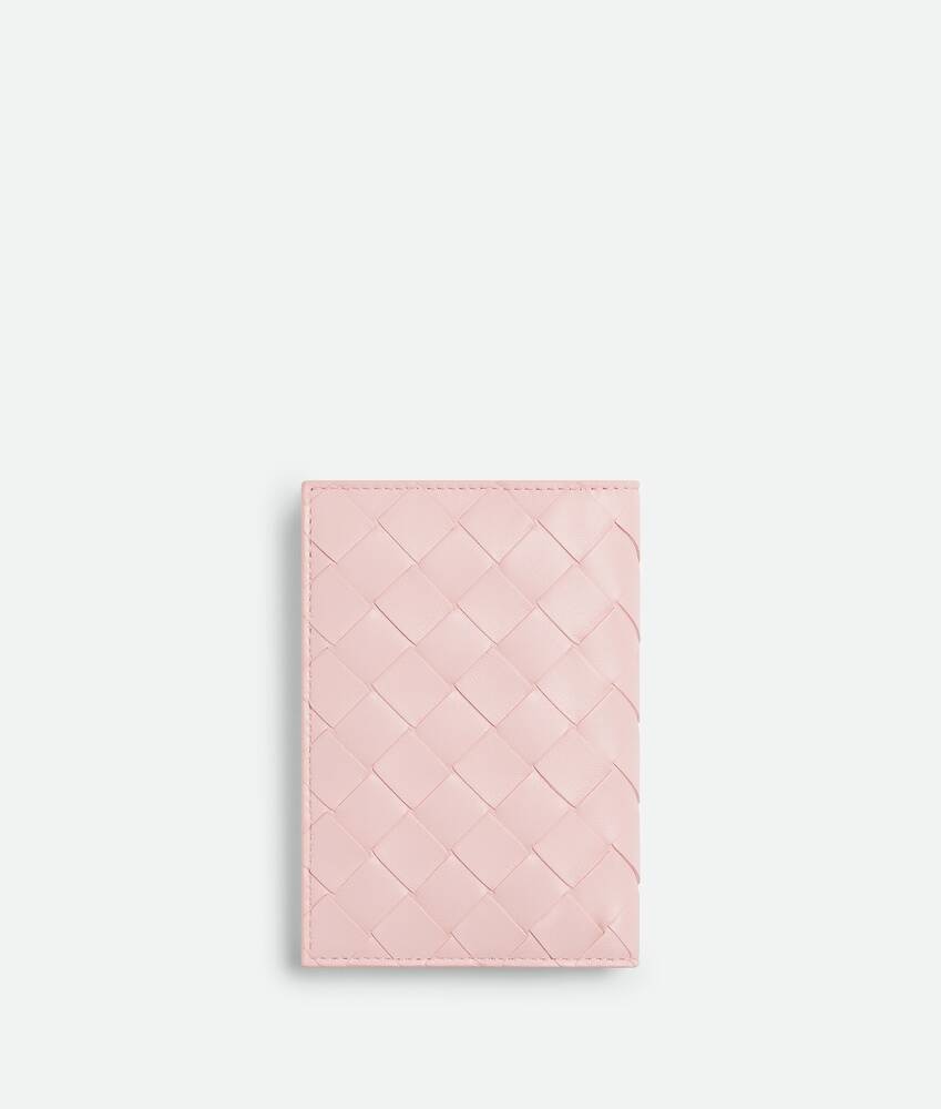 Bottega Veneta Funda para pasaporte Intrecciato Descuentos del mes