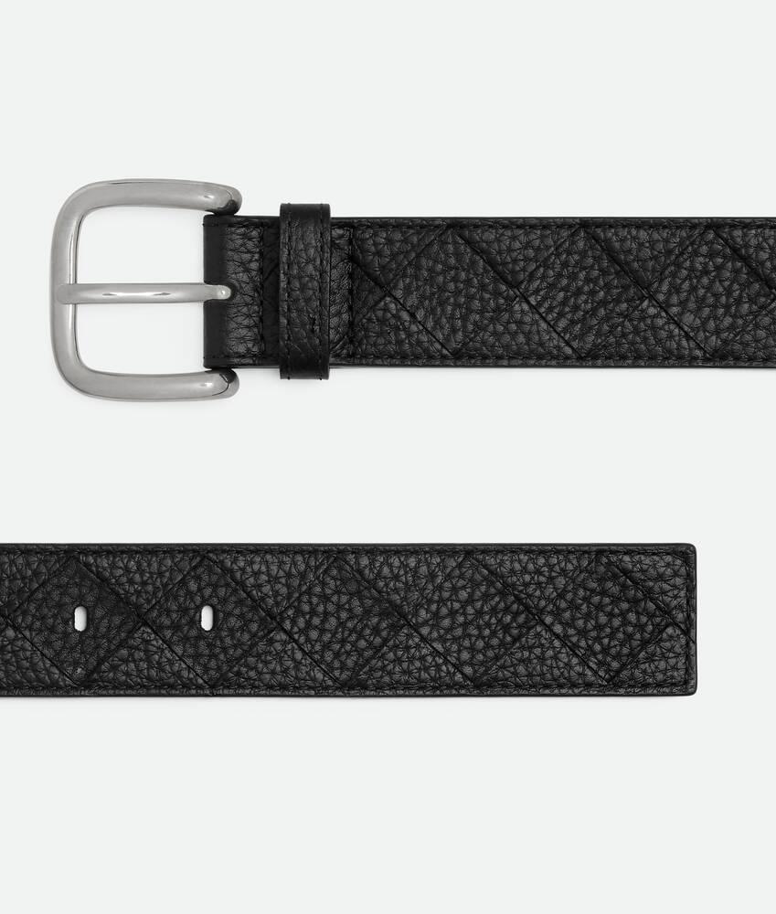 Bottega Veneta Cinturón Intrecciato Taurillon Tienda