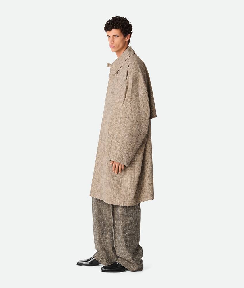 Bottega Veneta Abrigo de viscosa con motas de color Oferta especial